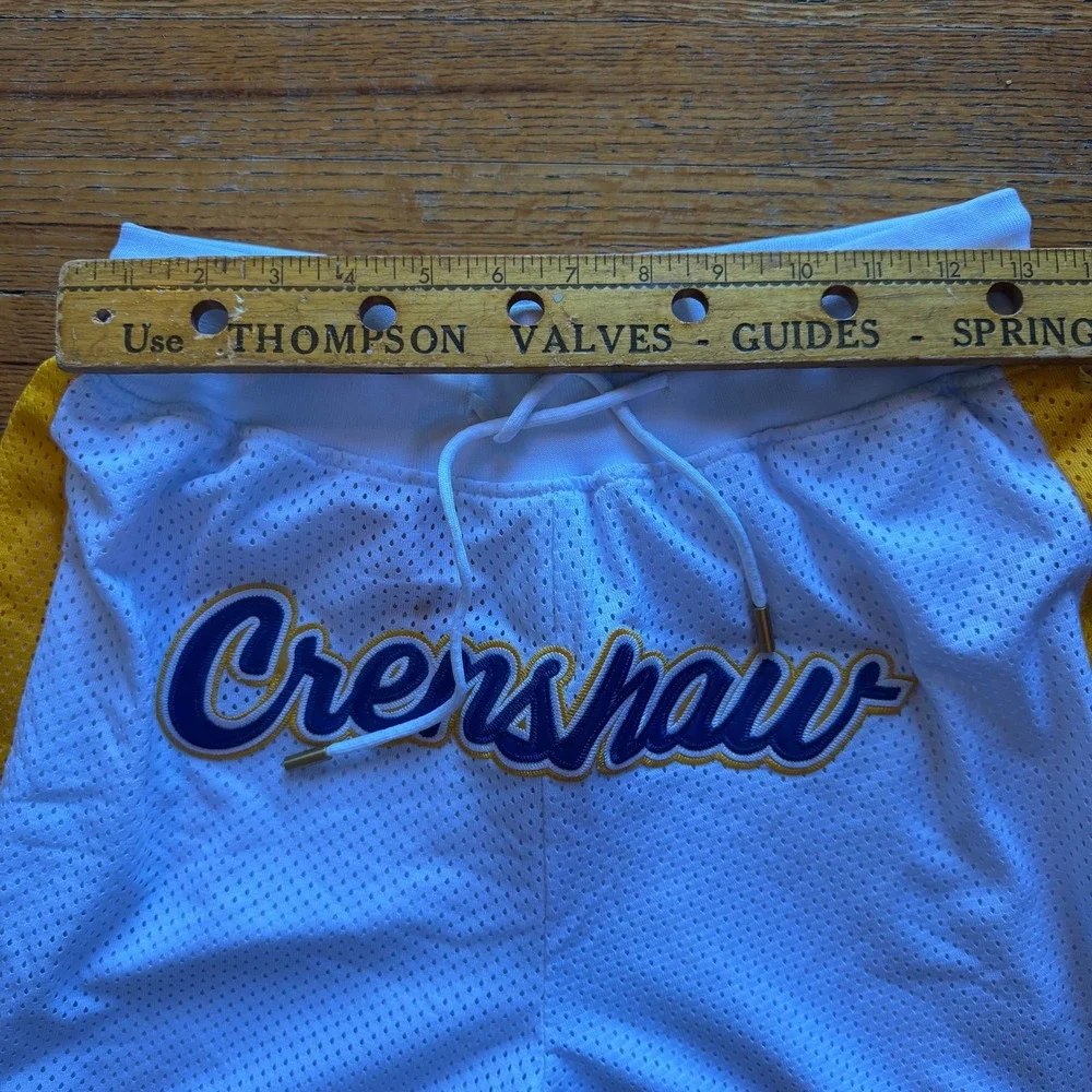 Headgear Classics Monica Wright Love and Basketball Crenshaw Shorts White XS NEW